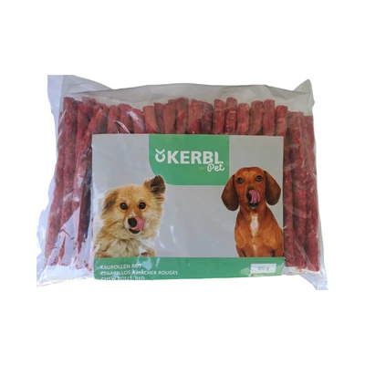 Kerbl piros rágórúd szalámis 100db 800g