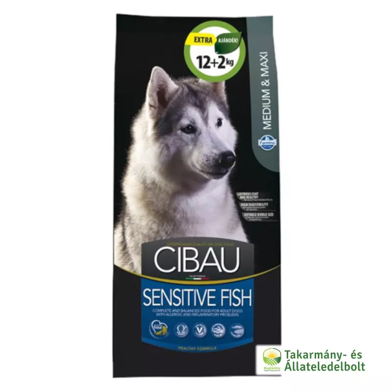 cibau-sensitive-fish-szaraz-kutyatap-14kg