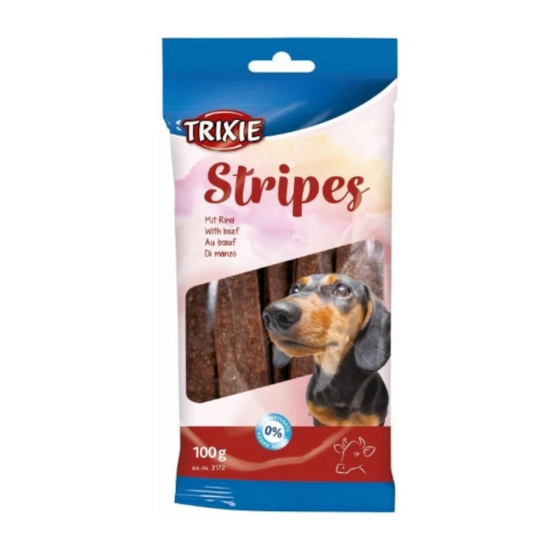 Trixie Stripes marhás jutalomfalat 100g